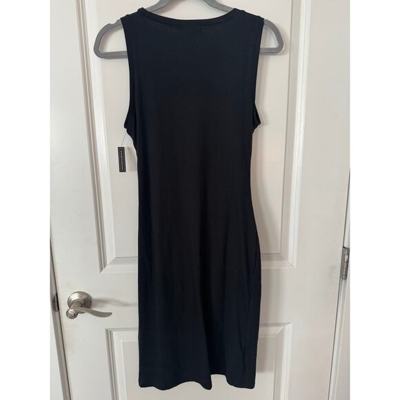 Leith Ruched Body-Con Sleeveless Dress- Size M - Picture 3 of 4